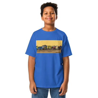 Camiseta adolescente Caravanas 100% algodón (8 Colores)